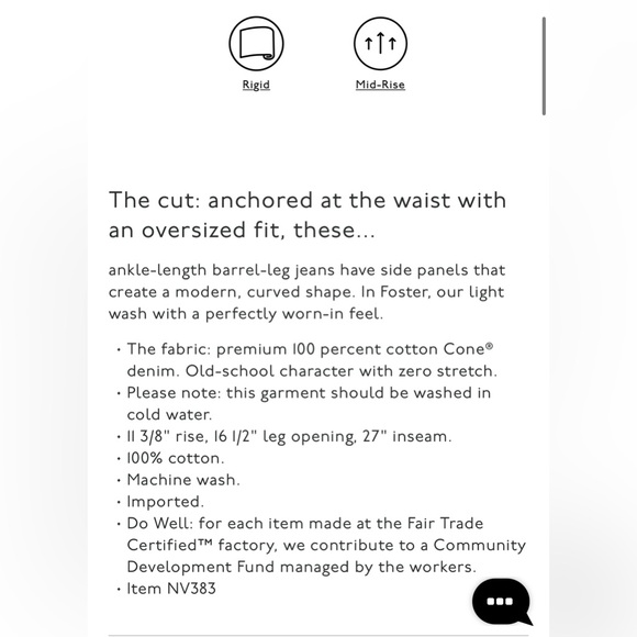 Madewell Pieced Barrel-Leg Jeans - Picture 6 of 7